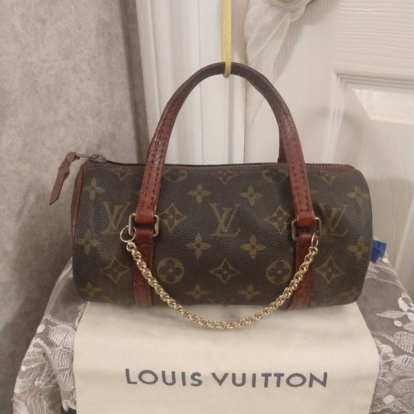 Louis Vuitton - Authenticated Papillon Handbag - Cloth Brown for Women, Never Worn